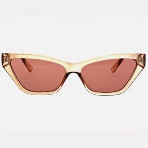 Kendall + Kylie Emma Cat Eye Sunglasses Tan Crystal
Frame Brown Lens